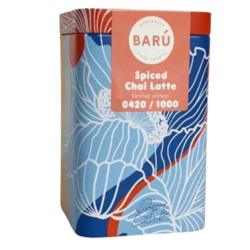 Barú Spiced Chai Latte Vegan Océane Cornille Limited Edition Blik