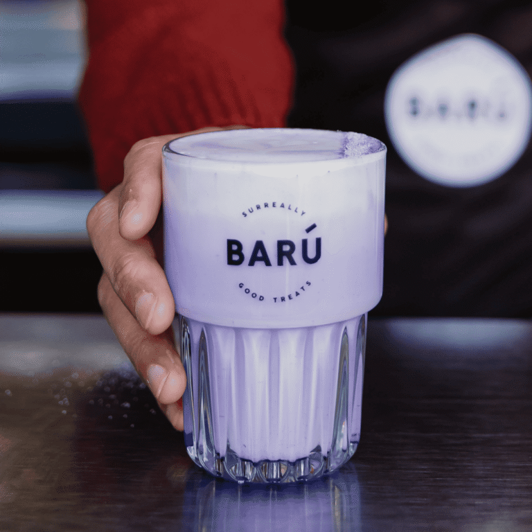 BARÚ UBE Vegan Purple Yam Latte 250g – Vegan Paarse Yam Latte Mix