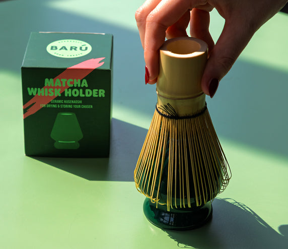 BARÚ Matcha Whisk (Chasen) – Traditional Bamboo Whisk for Matcha, Ube, Hojicha & Chai