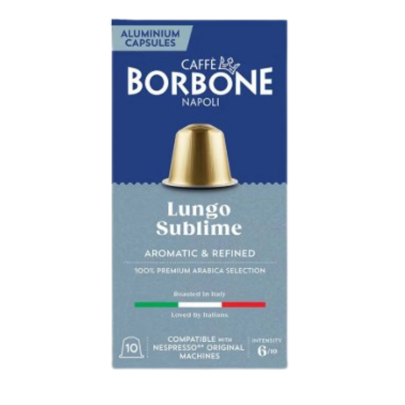 Caffè Borbone 100% Arabica Nespresso® Capsules 10 pieces – Smooth Italian Espresso