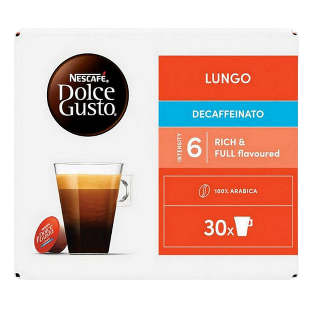 Nescafé Dolce Gusto Caffè Lungo Decaffeinato XL – 30 Capsules