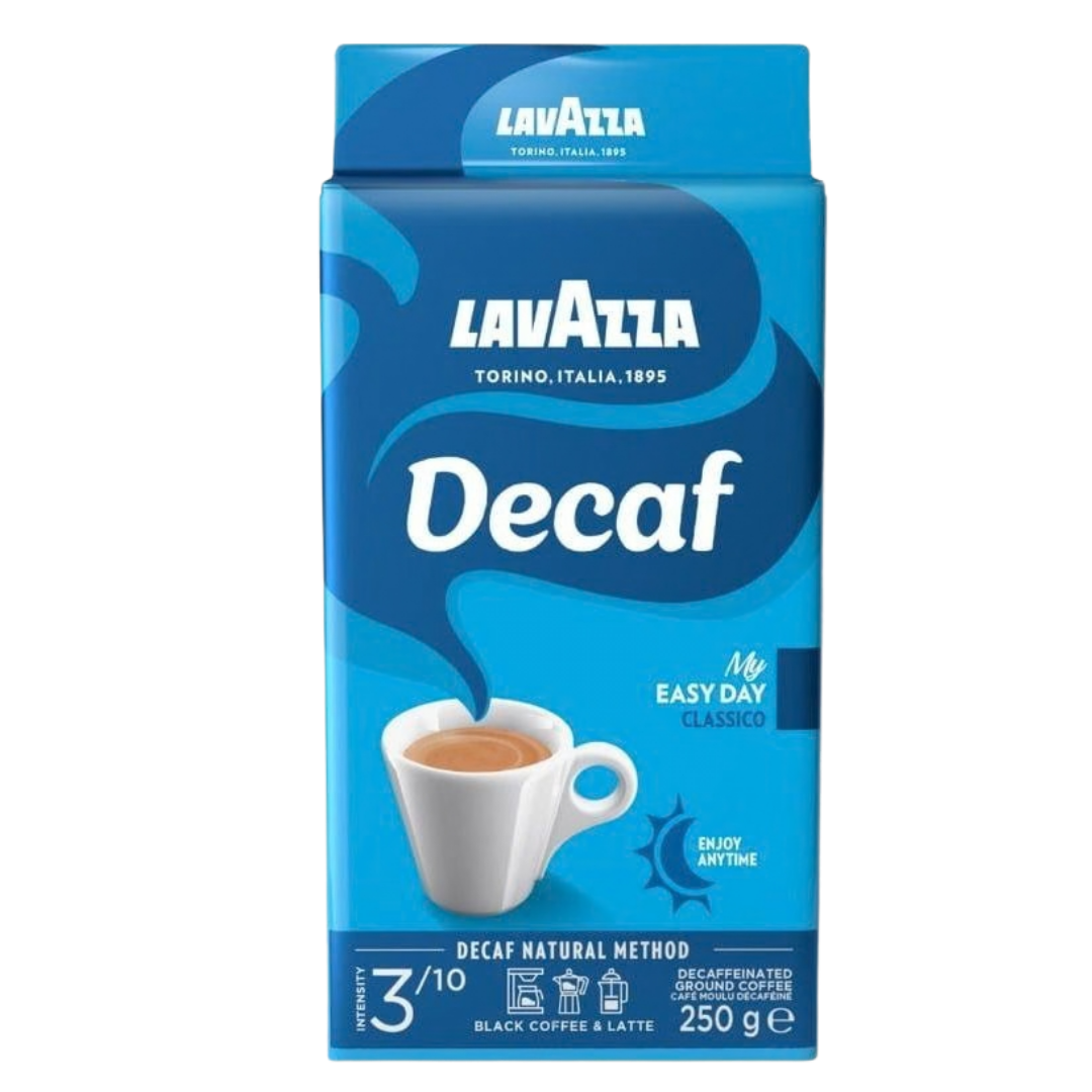 Lavazza Dek Decaffeinato ground coffee (caffeine free) 250 g.