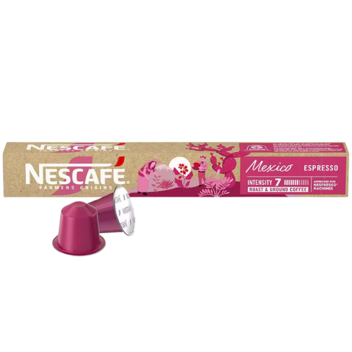 Nescafé Farmers Origins Espresso Mexico capsules for Nespresso®