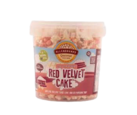 Allenbrands Gourmet Popcorn Red Velvet Cake Popcorn