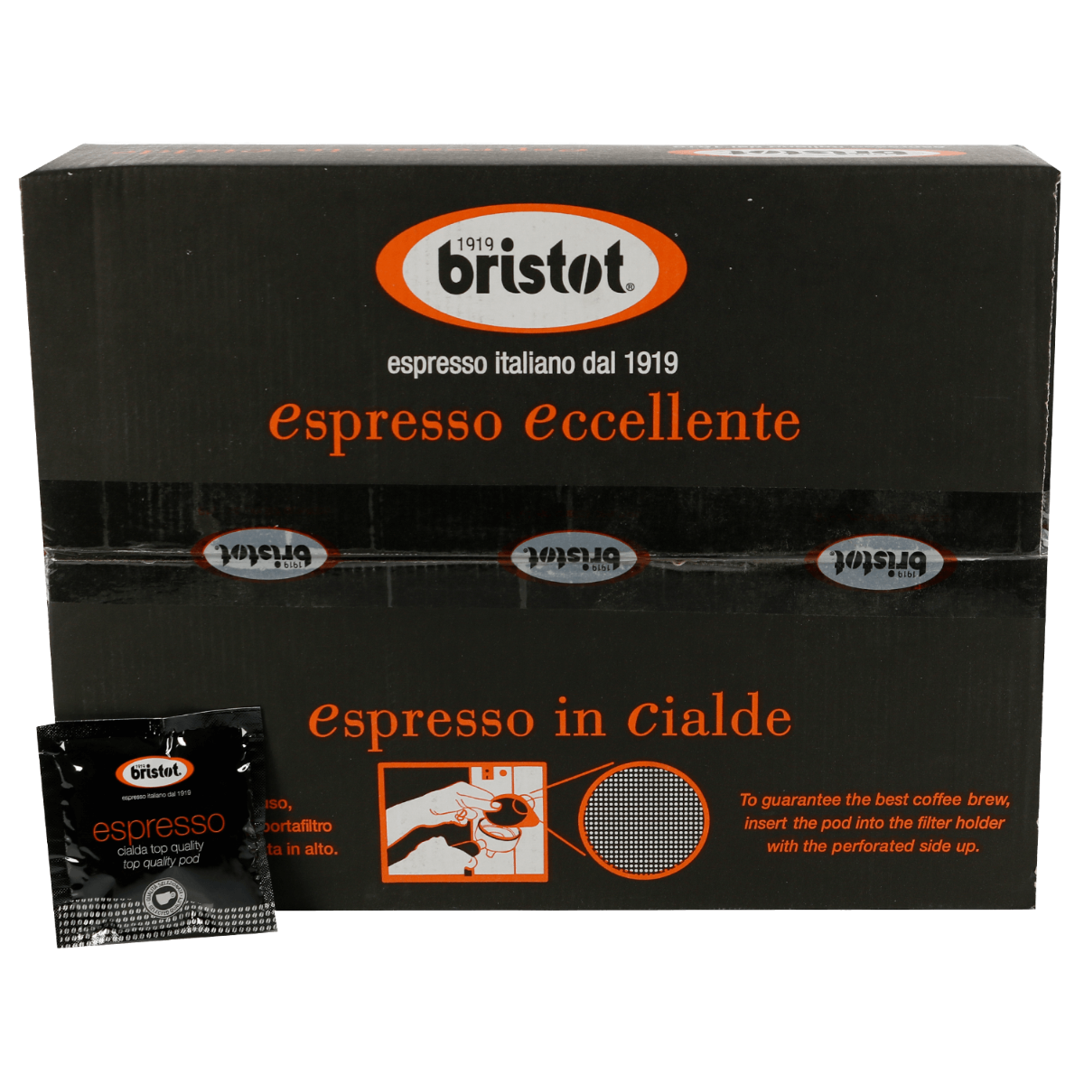 Bristot Espresso Ese servings 150 pieces