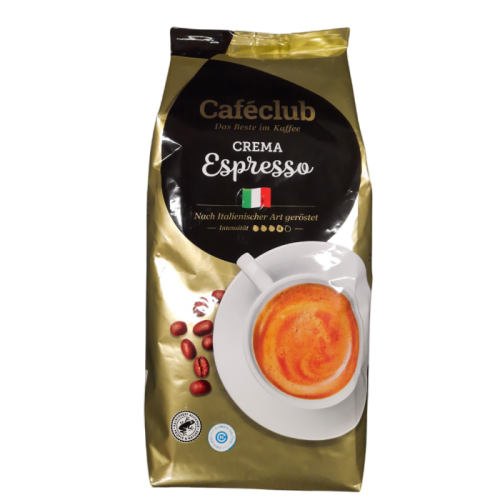 Caféclub Crema Espresso coffee beans