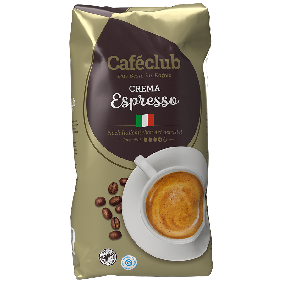 Caféclub Crema Espresso coffee beans