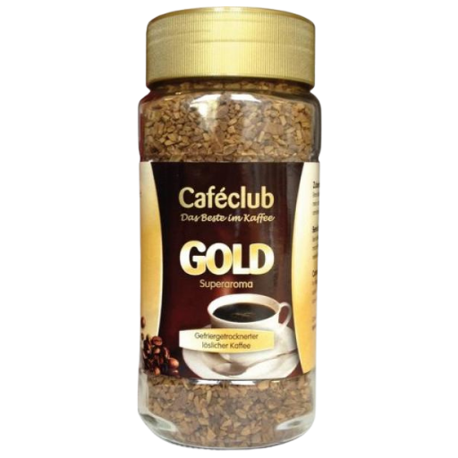 Caféclub GOLD Supercreme 200 g – Oploskoffie