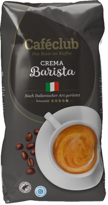 Caféclub Crema Barista Espresso koffiebonen