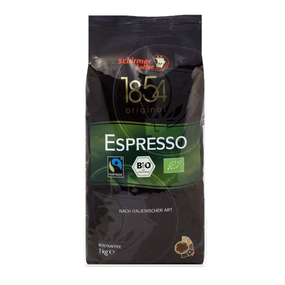 Schirmer Bio Fairtrade Espresso koffiebonen