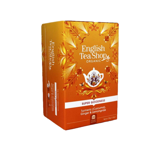 English Tea Shop Super Goodness Turmeric, Ginger & Lemongrass