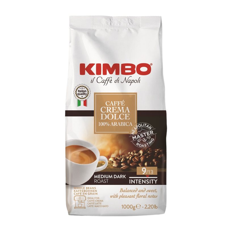 Kimbo Caffé Crema Dolce Espresso coffee beans
