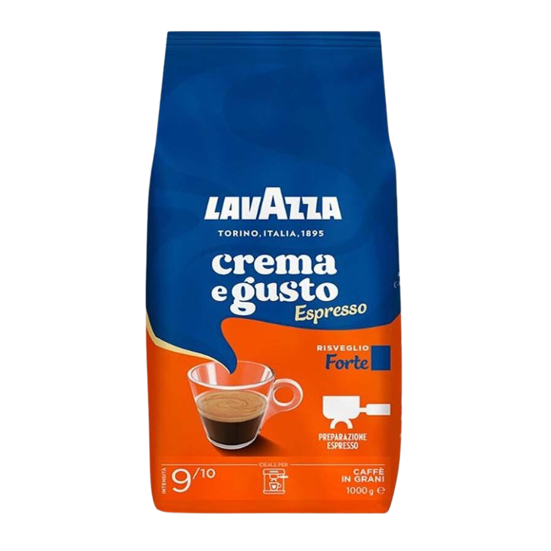 Lavazza Crema e Gusto Forte coffee beans