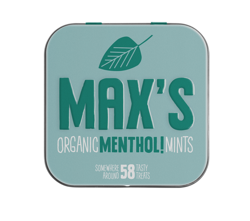 Max's Organic Menthol Mints