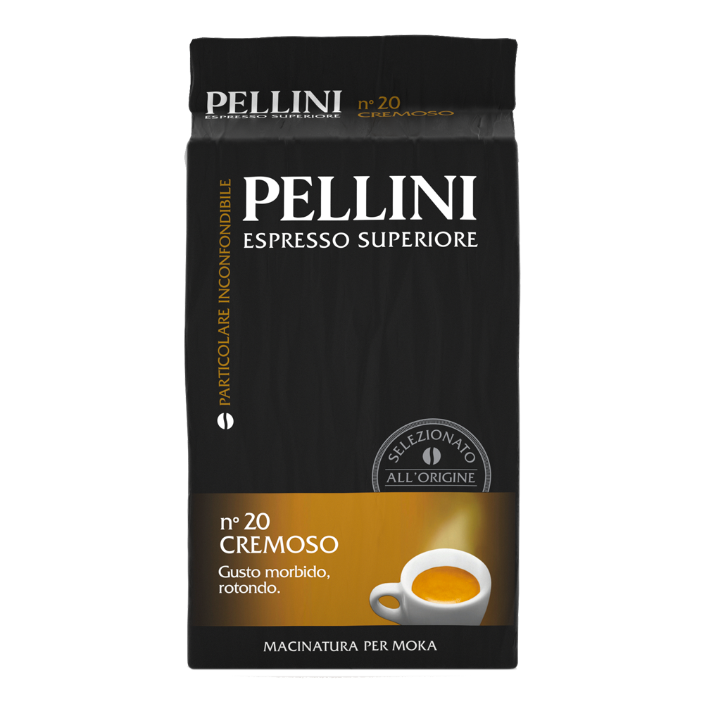 Pellini N° 20 Cremoso gemalen 250 g.
