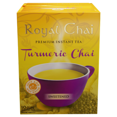 Royal Chai Turmeric Chai Latte (Sweetened) – Turmeric Chai Mix