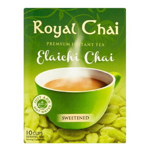 Royal Chai Elaichi (kardemom) Chai Latte (gezoet)