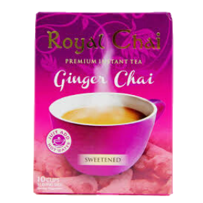 Royal Chai Ginger Chai Latte (gezoet)