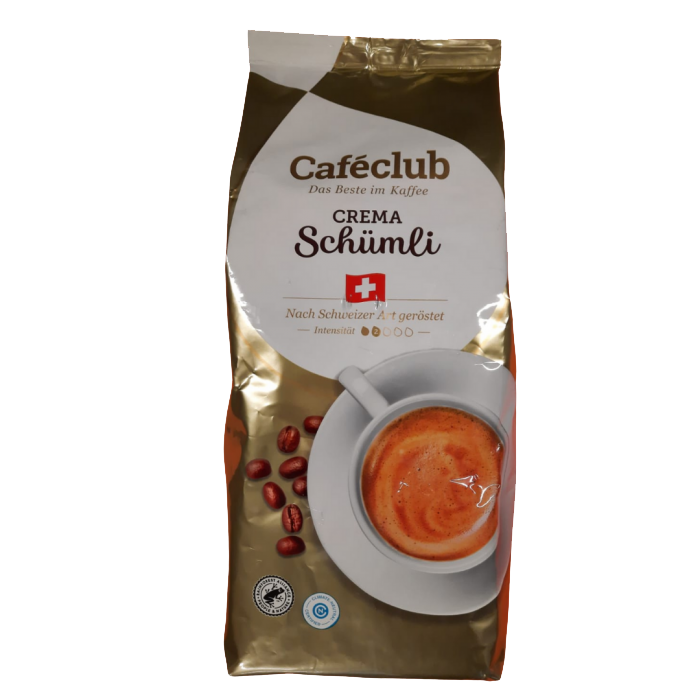 Caféclub Crema Schümli Koffiebonen