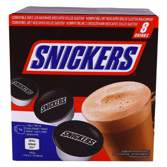 Snickers Warme Chocoladedrank voor Dolce Gusto®