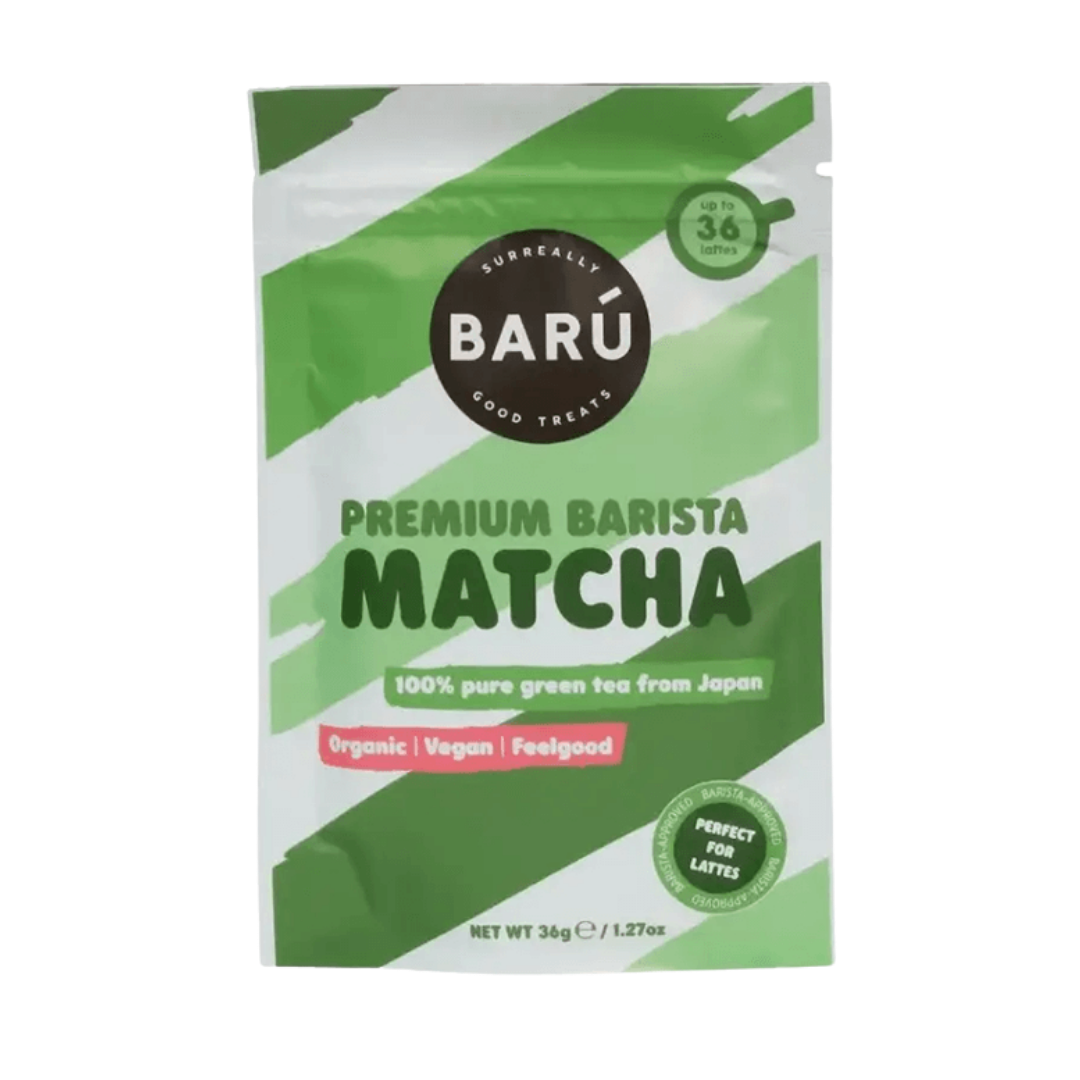 Barú Premium Barista Matcha Latte BIO VEGAN 36 grams