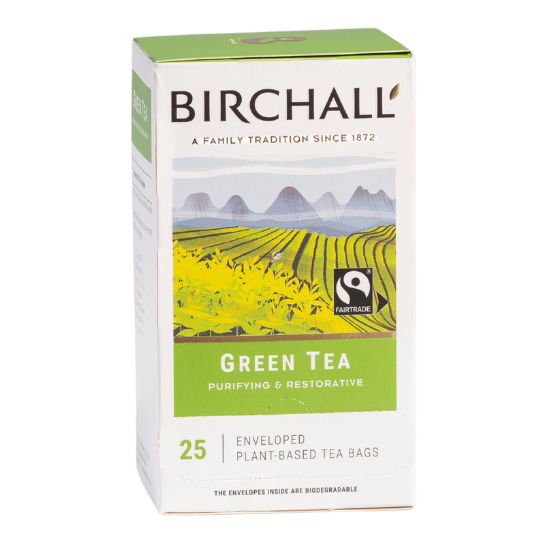 Birchall Groene thee 25 Plantaardige Theezakken