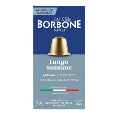 Caffè Borbone 100% Arabica Nespresso® Capsules 10 pieces – Smooth Italian Espresso
