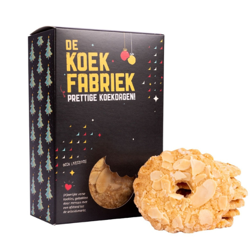 De Koekfabriek Christmas Wreath cookies
