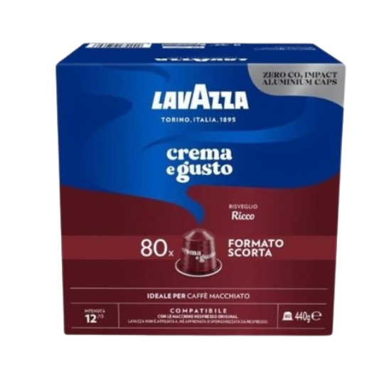 Lavazza Crema e Gusto Ricco Espresso Capsules voor Nespresso®