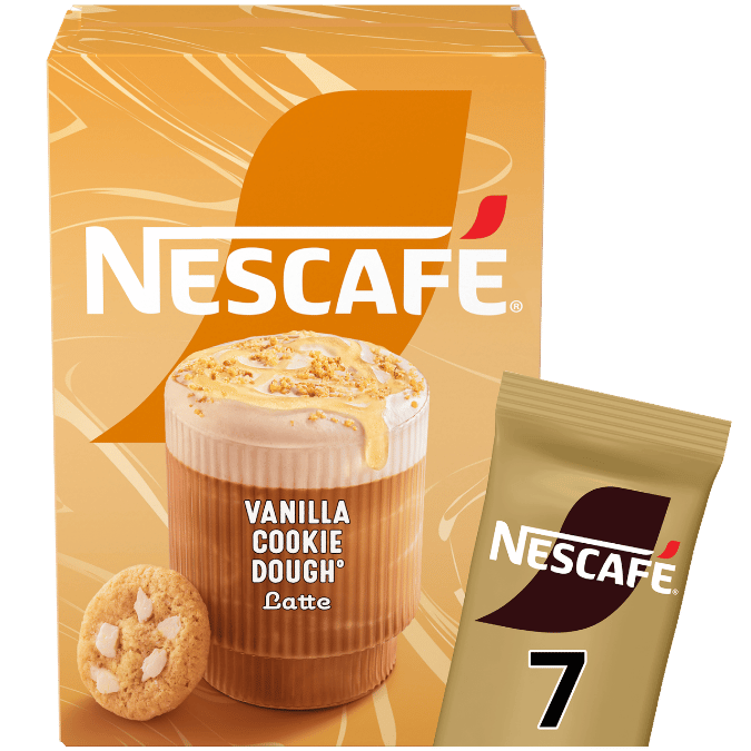 Nescafé Vanilla Cookie Dough Latte – Romige Latte met Vanille & Koekjessmaak