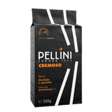 Pellini Cremoso Espresso gemalen koffie 250g – Romige Italiaanse espresso