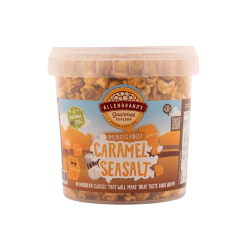Allenbrands Gourmet Popcorn Caramel Sea Salt Popcorn