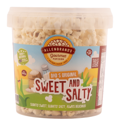 Allenbrands Gourmet Popcorn Sweet and Salty Popcorn