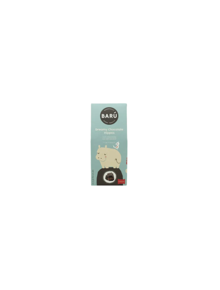 Barú Dreamy Hippos Dark Chocolate Sea Salt Caramel 4 Pieces