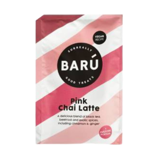 Barú Pink Chai Latte Powder – Pink Chai Latte Mix with Spices