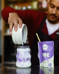 BARÚ Premium Barista UBE Vegan Purple Yam 50g – 100% Pure Purple Yam Latte Powder