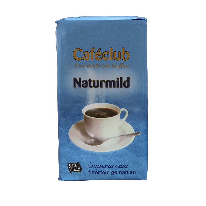 Caféclub Supercreme Naturmild gemalen koffie THT 02 2026