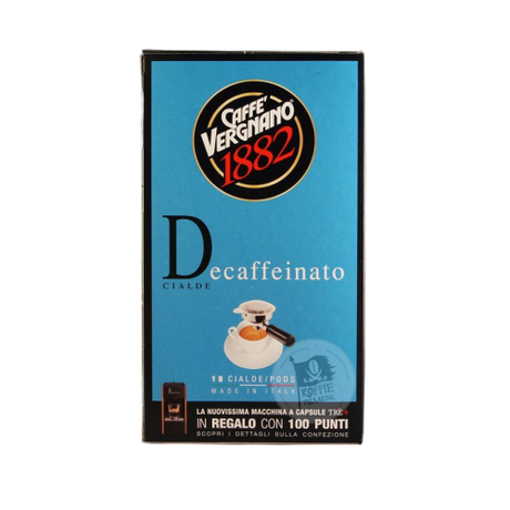 Caffè Vergnano Decaffeinato ESE-pods 18pcs