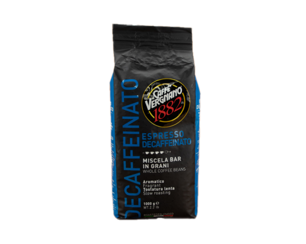 Caffè Vergnano Espresso Decaffeinato coffee beans