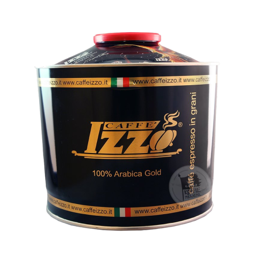 Caffè Izzo Gold coffee beans tin