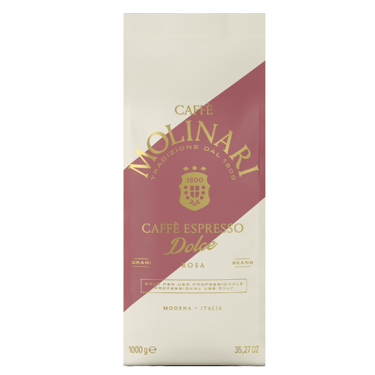 Caffè Molinari Espresso Dolce Rosa (formerly Qualita Rosa) coffee beans