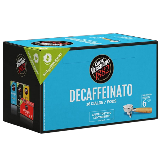 Caffè Vergnano Decaffeinato ESE-pods 18pcs