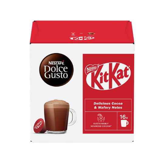 Nescafé Dolce Gusto KitKat® hot chocolate Best Before 06 2025