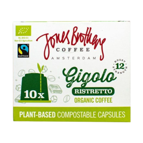 Jones Brothers Gigolo voor Nespresso® compostable koffiecups