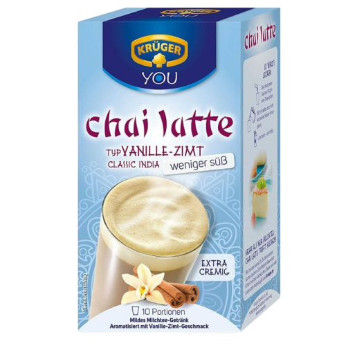 KRÜGER Chai Latte Classic India Less Sweet