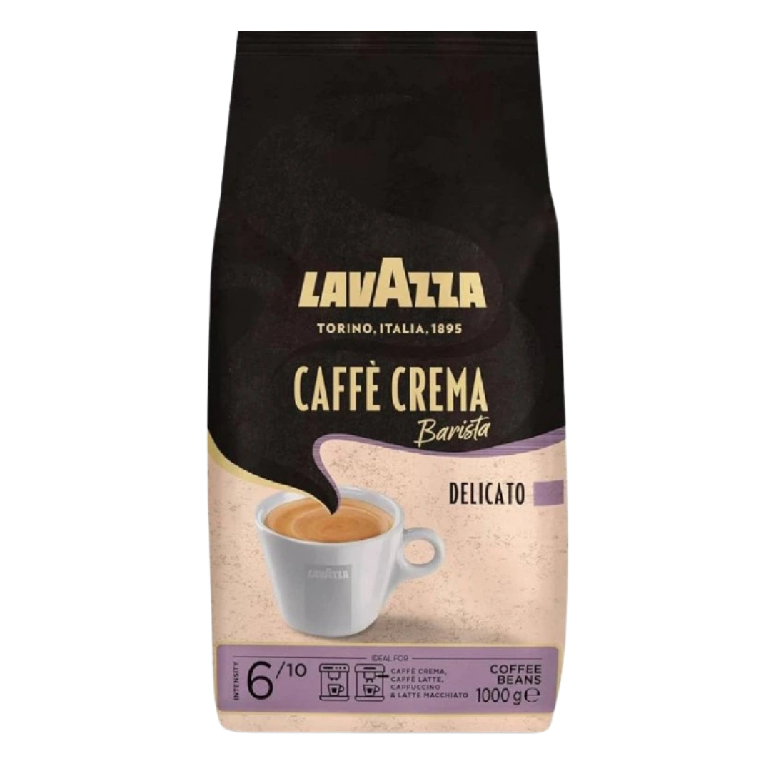 Lavazza Caffè Crema Barista Delicato Coffee Beans 1kg | Smooth & Balanced Coffee Beans