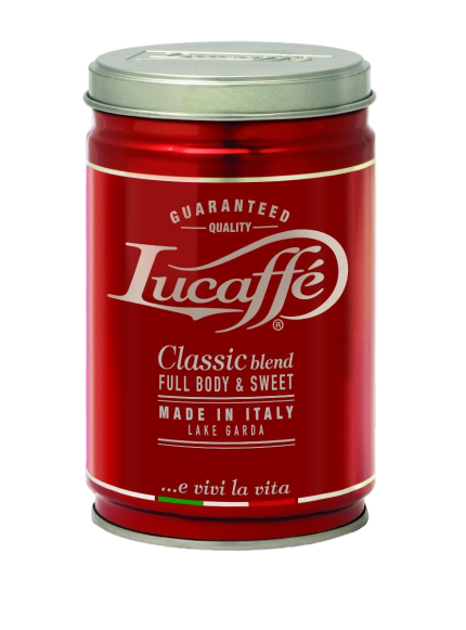 Lucaffé Classic gemalen koffie 250 g.