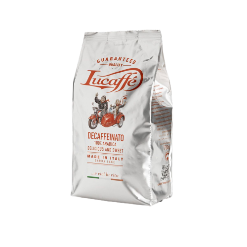 Lucaffé Decaffeinato koffiebonen 700 g. Zak
