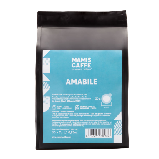 Mami's Caffe Amabile Ese servings 30 pieces 