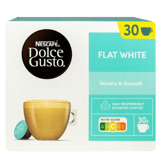 NESCAFÉ Dolce Gusto Flat White XL Capsules – 30 stuks | Romige Koffie voor Dolce Gusto Machines